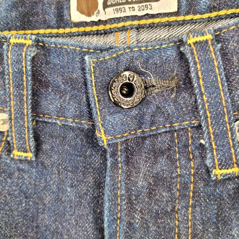 アベイシングエイプ A BATHING APE キャラクター刺繍デニムパンツ メンズ JPN:S